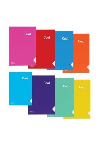 Keskin Colors Keskin Color Cool A4 100 Sheets Lined Pp Cover Stitched Notebook