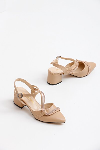 marina rosse Women's Riya Nud Skin Classic Heeled Shoes