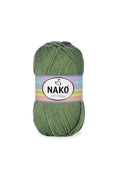 NAKO Elit Baby Tüylenmeyen Bebek Ipi Anti Pilling 5 Adet 10307 Nilüfer Yaprağı