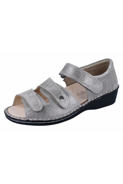 Finn Comfort Sandalette - Beige - Flacher Absatz