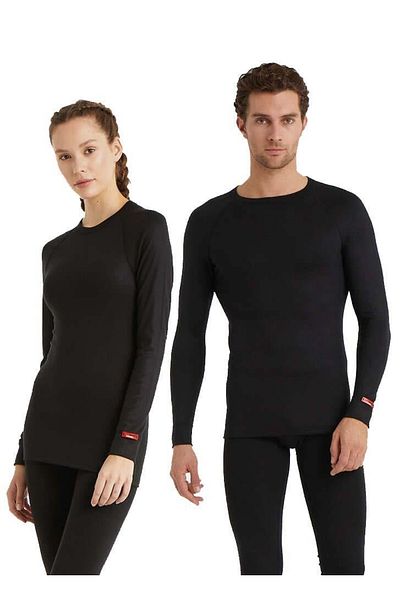 Blackspade Unisex Μαύρο Θερμικό T-Shirt 2ο Επίπεδο 9259