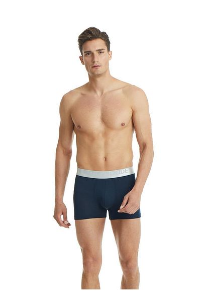 Blackspade Ανδρικό Navy Blue Modal Boxer Silver 9303