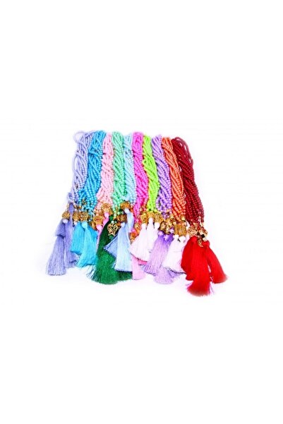 İslam Yayın Hediyelik Mărgele de rugăciune Pearl 99 Lu Vav cu ciucuri (PRETUL ESTE pentru 10 BUC.)