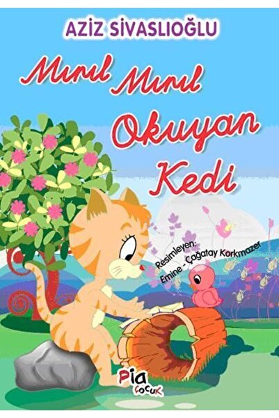 Genel Markalar Okuyan Kedi Diz-2 Mırıl Mırıl Okuyan Kedi : Aziz Sivaslıoğlu