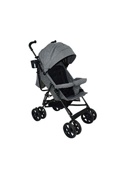 BabyHope Sa7 Baston Bebek Arabası Gri