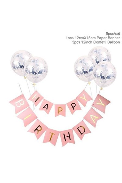 Mini Parti Σετ γενεθλίων Mini Party Store Balloon Confetti