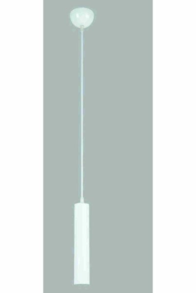 MYSTERY Pegai Beyaz Işık Boru Tipi Dekoratif Metal Tavan Ayna Sarkıt Tekli Si...