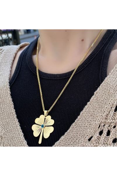 DİLEK KUYUMCULUK Yonca Altın Kolye