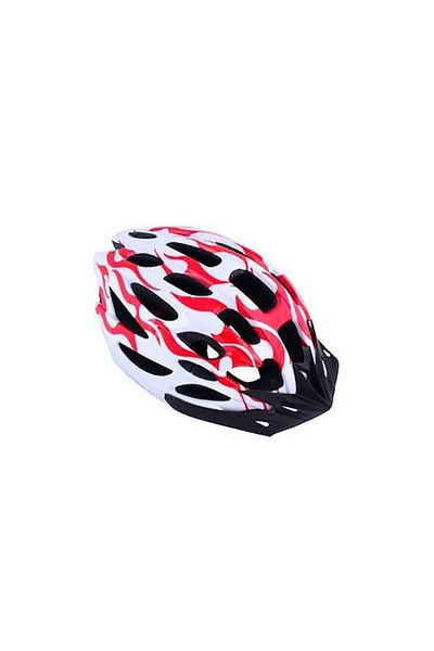 BUSSO Ks47 Helmet Adjustable Red-white