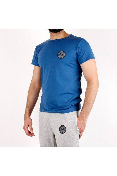 SailLakers A+ Palermo Men's Dark Blue Basic T-shirt
