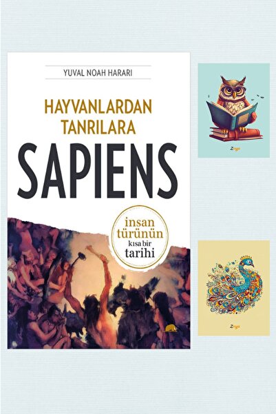 Dara Yayınları Hayvanlardan Tanrılara: Sapiens 9786055029357 - Yuval Noah Har...