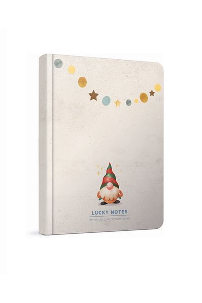 Gıpta Lucky Notes Thread Stitched Hard Cover A5-120 Leaf Lined Notebook