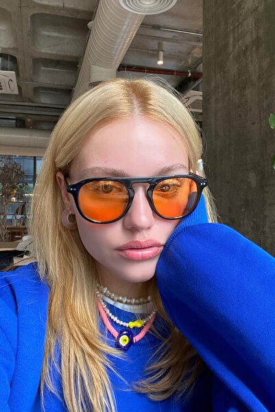 DeepWater مصدر النظارات البرتقالية السوداء