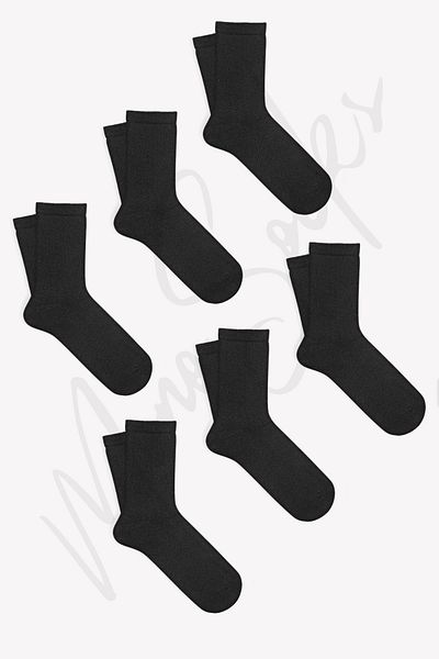 Mono Socks 6 balení tepelných plných ručníkových tlustých ponožek