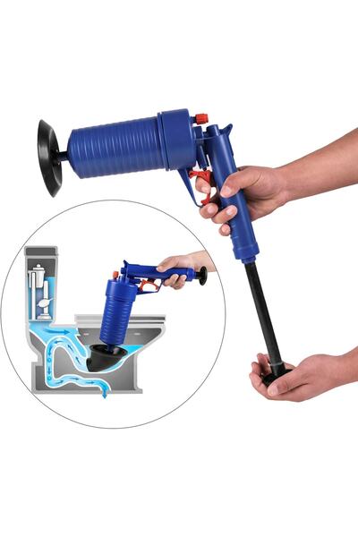 Maxi Life Air Blaster Mutfak Tuvalet Lavabo Banyo Yüksek Basınçlı Püskürtücü ...