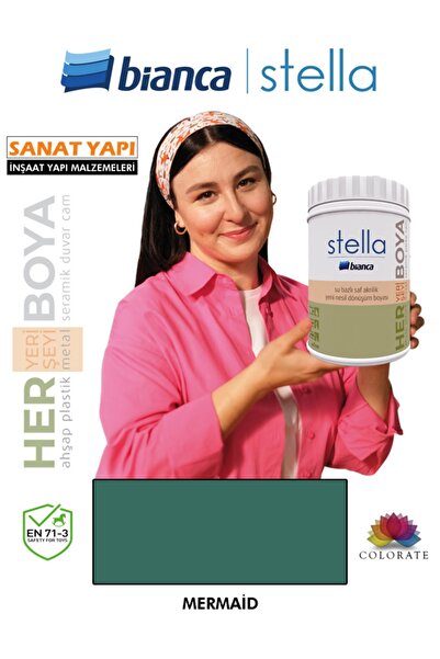 Bianca Stella Su Bazlı Akrilik 1 Lt Mermaid Boya