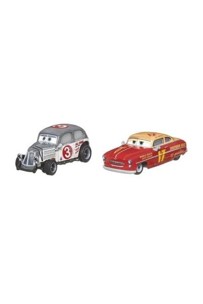 mattel Dxv99/hlh65 Cars Ikili Araçlar - Caleb Worley / Jet Robınson