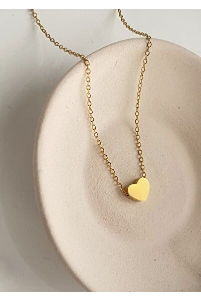 LİNACO الحد الأدنى قلادة القلب