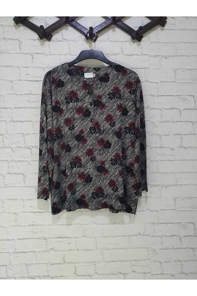 anne moda ankara Ανοιξιάτικο, 3 κουμπιά, υφαντό, μεγάλο μέγεθος
