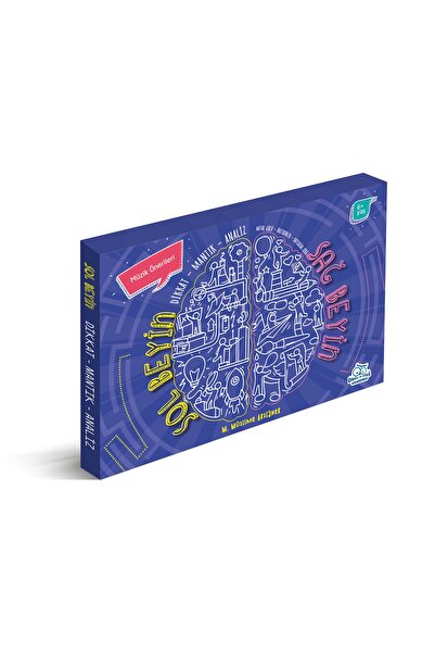 Timaş Çocuk Sağ Beyin Sol Beyin Egzersizleri Set (3 Kitap)