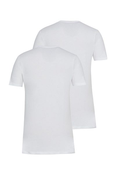 Blackspade Men's White Undershirt 2 Pack 9675