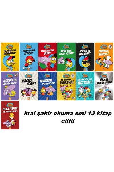 Eksik Parça Kral Şakir 13 Cilala, Parlat Bir Dürüm Patlat Varol Yaşaroğlu- Kral Şakir Okuma Serisi 13 Lü -ciltli