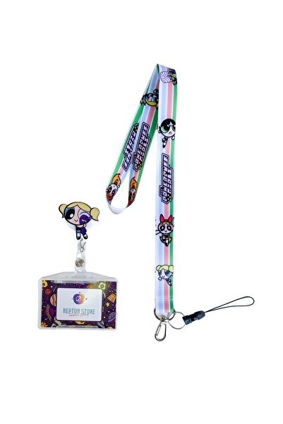 neptünstore مجموعة بابلز مكونة من 3 أشرطة للرقبة والهاتف + حامل شارة الاسم يويو M3