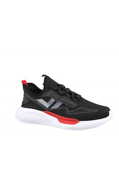 Pierre Cardin Pc-31381 Black-red Men's Sneakers