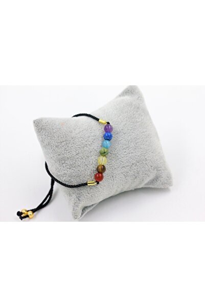 MYTAKIAĞACIMFH شقرا من أحجار الشاكرا 6 ملم سوار من الحجر الطبيعي قابل للتعديل...