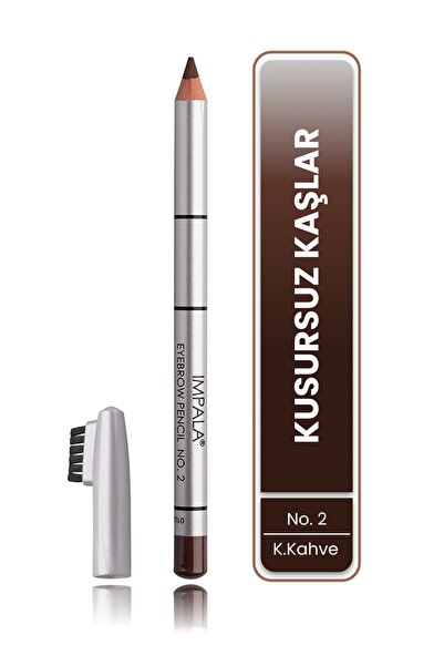 IMPALA Kaş Kalemi - Eyebrow Pencil No: 2 (KOYU KAHVE)