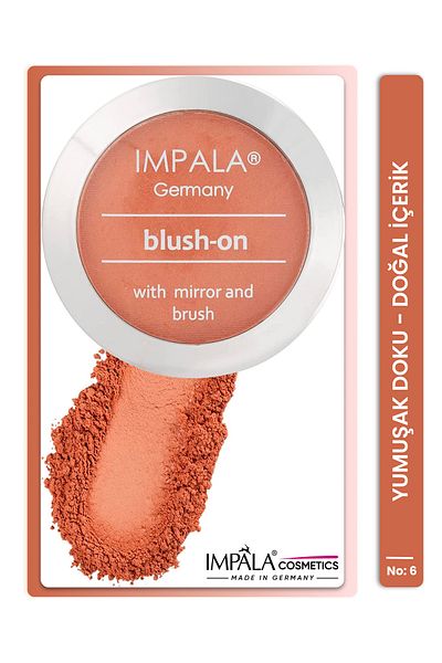 IMPALA Blush Light Salmon - Blush on No: 6