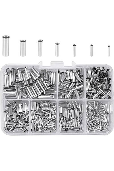 maasco 600 Parça Izolesiz Yüksük Seti (0,5-6 Mm2)