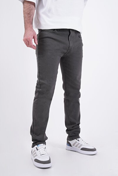 DİFRANSEL Basic Boyfriend Gabardin Mom Jean