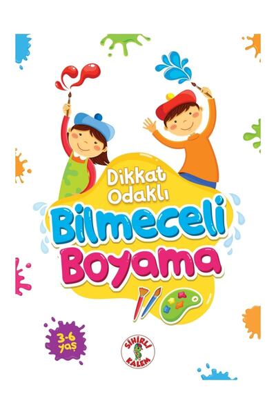 Sihirli Kalem Dikkat Odaklı Bilmeceli Boyama