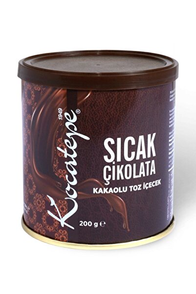 KOCATEPE KAHVE Kocatepe Sıcak Çikolata 200gr Teneke