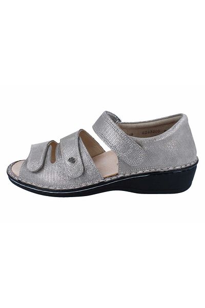 Finn Comfort Sandalette - Beige - Flacher Absatz