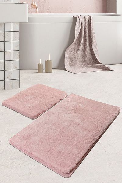 Chilai Home Set de 2 covor de baie Airı Pink