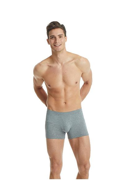 Blackspade Ανδρικό γκρι Modal Elastane Boxer Silver 9310