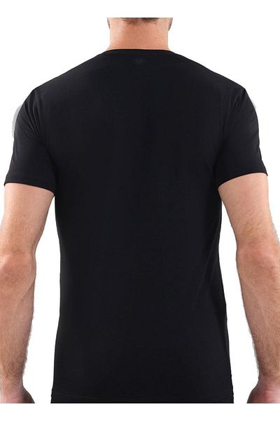Blackspade Men's Black Crew Neck Undershirt Aura 9506
