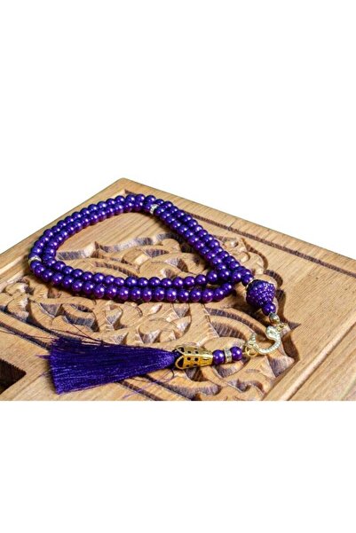 Hayrat Neşriyat Şehzade - Mărgele Rozariu Perle Mov 99buc 6mm