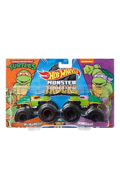 mattel Fyj64/hnx31 Hotwheels Monster Trucks Güçlü Ikili Arabalar - 1:64