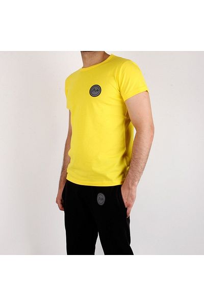SailLakers A+ Palermo Men's Yellow Basic T-shirt