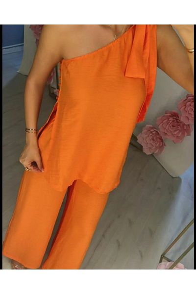 dshee woman Linen Suit Set