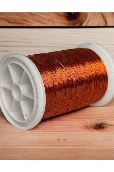 gürbüz filografi 0.30 Mm (100gr- 150m) Orange Colored Copper Filography Wire