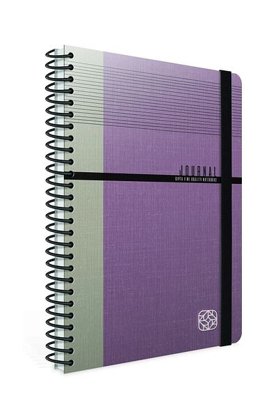 Gıpta Journal Spiral Hard Cover 17X24 120 Sheets Ruled Notebook