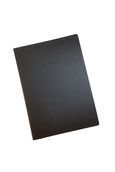blume Acar Thermo Leather Flexible Cover 21*30 cm 128 Σελίδες Dot (ΔΕΝ ΗΜΕΡΟΜΗΝΙΑ) Σημειωματάριο Planner Μαύρο-πράσινο