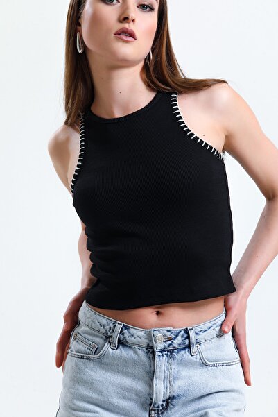 ladyzey Жіночий чорний кашкорс спеціального дизайну