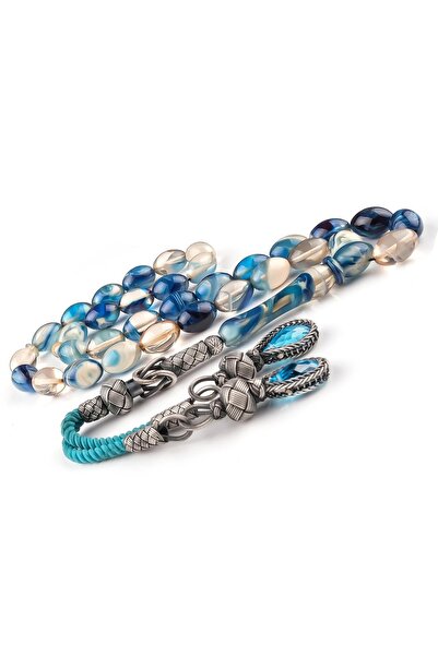 TESBİHCİBABA Usta Işi-koleksiyonluk Erzurum Oltu Taşı Tesbih