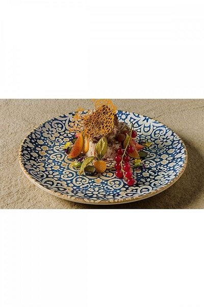Bonna Porselen Alhambra Gourmet 6-Piece 25 Cm Flat Plate (6 Persons)