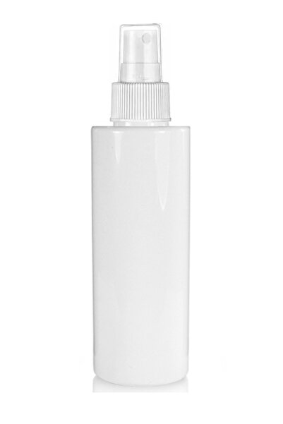 Güvenç Ambalaj 100 Adet - 150ml Plastik Beyaz Küt Boyunlu Şişe, Boş Beyaz Par...